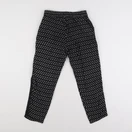 IKKS - pantalon noir, blanc - 10 ans