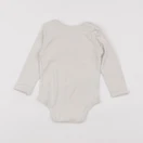 Vertbaudet - body marron, or - 18 mois