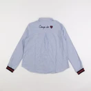 IKKS - chemise imprimé au dos blanc, bleu - 10/11 ans