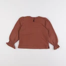Zhoe et Tobiah - tee-shirt marron - 5 ans