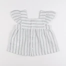Gocco - blouse blanc, bleu - 4/5 ans