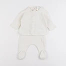 Zara - ensemble beige - 1/3 mois