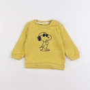 Cyrillus - sweat jaune - 12 mois