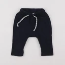 Tape à l'oeil - jogging doublé bleu - 3 mois