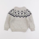 La Redoute - pull beige - 18 mois à 2 ans