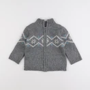La Redoute - gilet gris - 2 ans