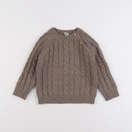 La Redoute - pull marron - 2 ans