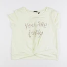 IKKS - tee-shirt jaune - 10 ans