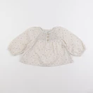 Vertbaudet - blouse coton beige - 18 mois
