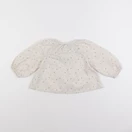 Vertbaudet - blouse coton beige - 18 mois