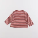 Vertbaudet - tee-shirt rouge - 3 mois