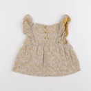 Vertbaudet - blouse jaune - 6 mois