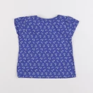 Vertbaudet - tee-shirt bleu - 6 mois