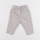 Vertbaudet - pantalon beige - 6 mois