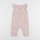 Vertbaudet - combinaison rose - 9 mois