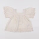 Vertbaudet - blouse beige - 2 ans