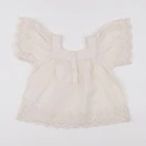 Vertbaudet - blouse beige - 2 ans