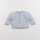 Vertbaudet - pull bleu - 1 mois
