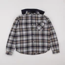 IKKS - chemise beige, bleu - 12 ans