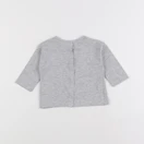 Vertbaudet - tee-shirt gris - 3 mois
