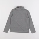 Vertbaudet - sous-pull gris - 8 ans