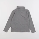 Vertbaudet - sous-pull gris - 8 ans