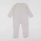 Vertbaudet - pyjama coton gris - 24 mois