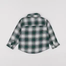 Vertbaudet - chemise blanc, vert - 18 mois