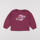 Vertbaudet - tee-shirt rose - 4 ans