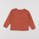 Vertbaudet - sweat orange - 4 ans