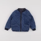 Vertbaudet - veste réversible bleu - 3 ans