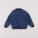 Vertbaudet - veste réversible bleu - 3 ans