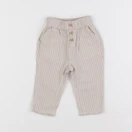 Vertbaudet - pantalon beige - 3 mois