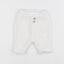 Vertbaudet - pantalon blanc - 1 mois