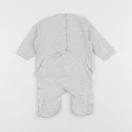 Vertbaudet - pyjama coton gris - 3 mois