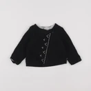 IKKS - sweat noir - 12 mois