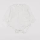 Zara - body blouse blanc - 1/3 mois
