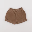 Vertbaudet - short marron - 12 mois
