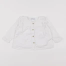 Vertbaudet - blouse blanc - 6 mois