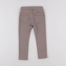 Okaidi - jegging doublé taupe, or - 3 ans