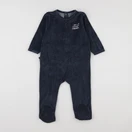 Vertbaudet - pyjama velours bleu - 18 mois