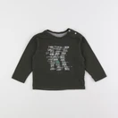 IKKS - tee-shirt réversible vert - 18 mois