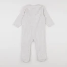 Vertbaudet - pyjama velours gris - 18 mois