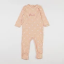 Vertbaudet - pyjama coton orange - 18 mois