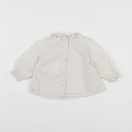 Vertbaudet - blouse beige - 12 mois