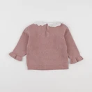 Vertbaudet - pull rose - 12 mois