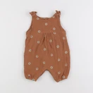Vertbaudet - combinaison marron - 1 mois