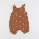 Vertbaudet - combinaison marron - 1 mois
