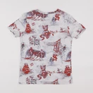 IKKS - tee-shirt blanc - 10 ans