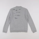 IKKS - sweat imprimé au dos gris - 12 ans